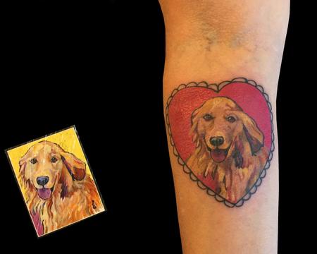 Tattoos - Dog portrait - 126348